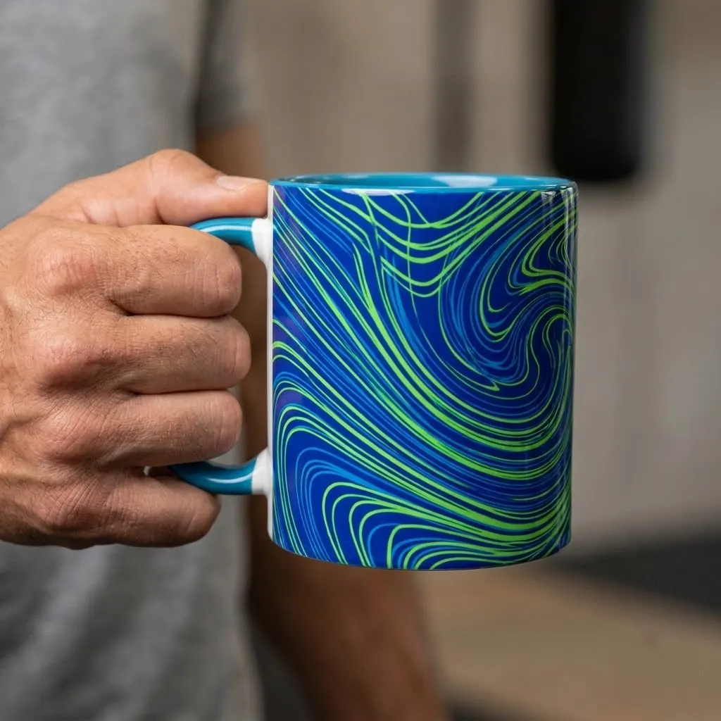 Dynamic Voltage Pulse Accent Mug