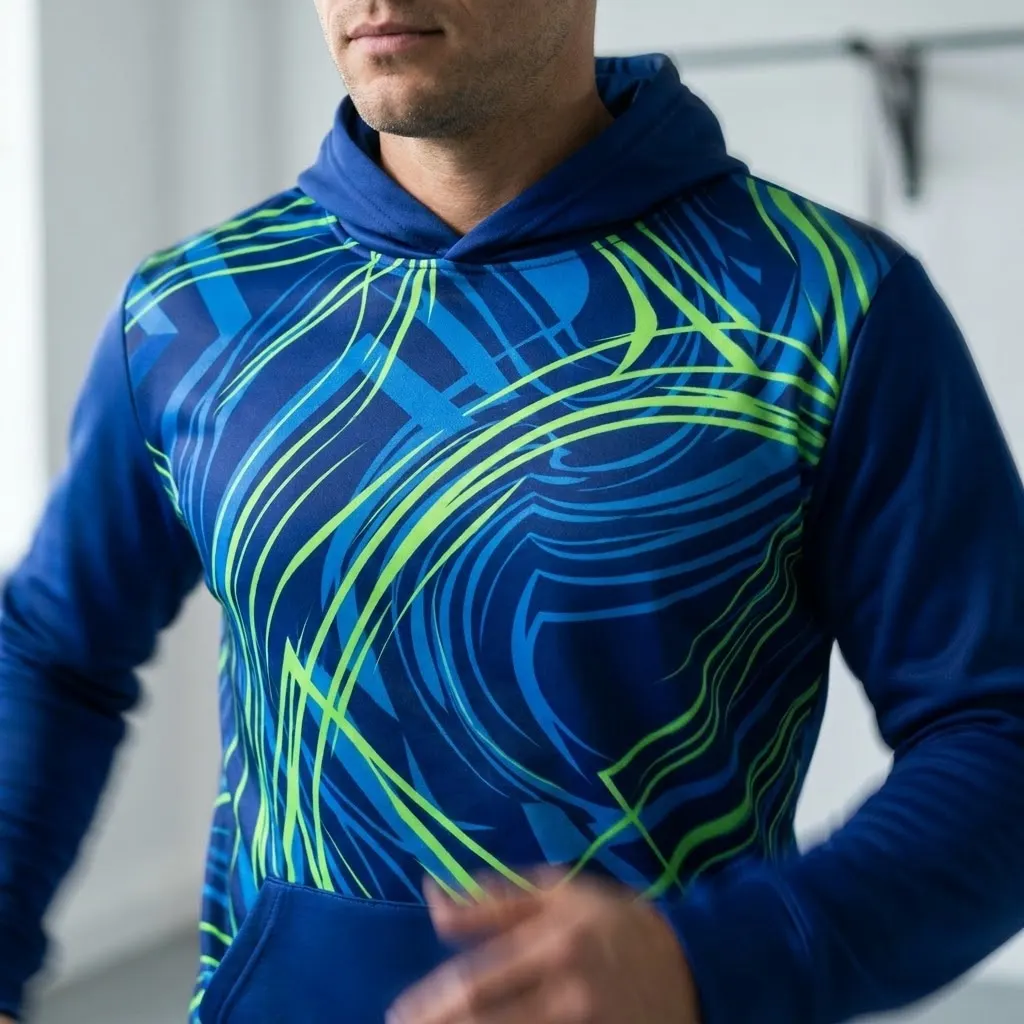 Electric Pulse Motion Energy Hoodie
