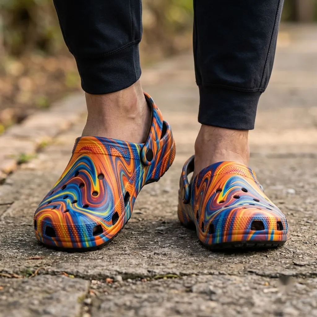 Dynamic Pulse Motion Foam Garden Clog Sandals