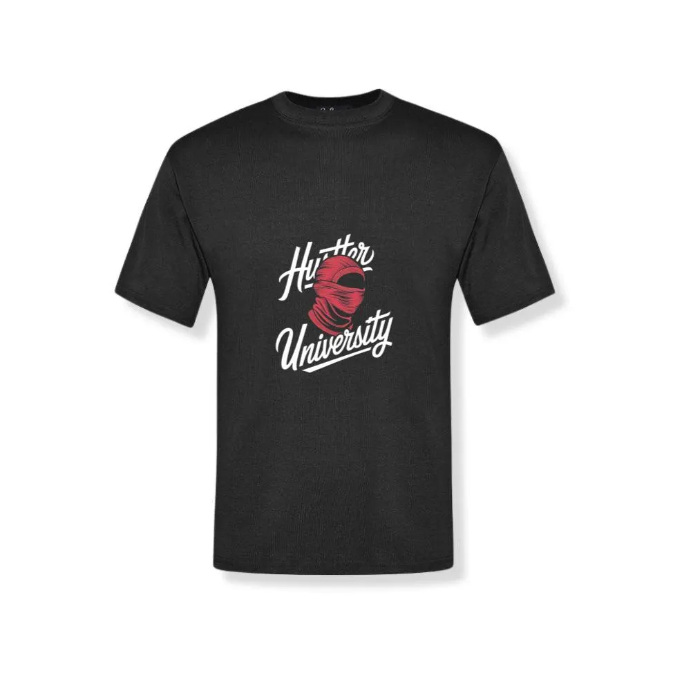 Hunter University Retro Boxing Graphic Design T-Shirt